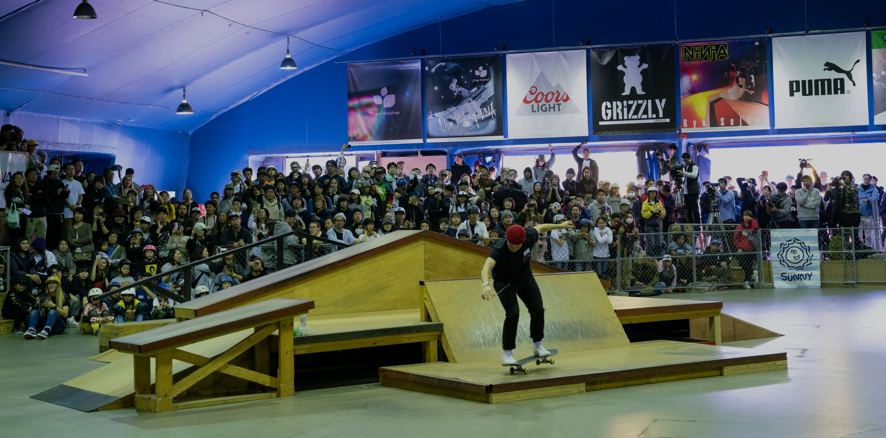 We hosted the largest women’s skateboarding event ever held in Asia